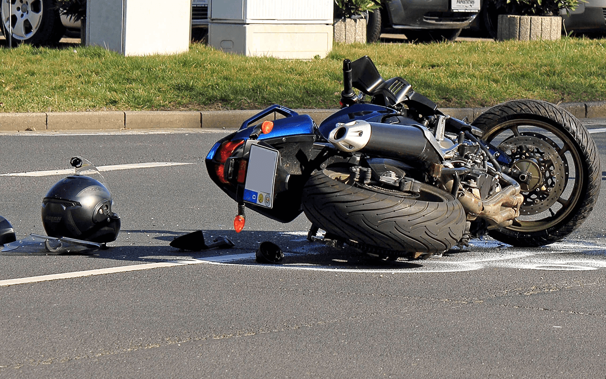 バイクの事故